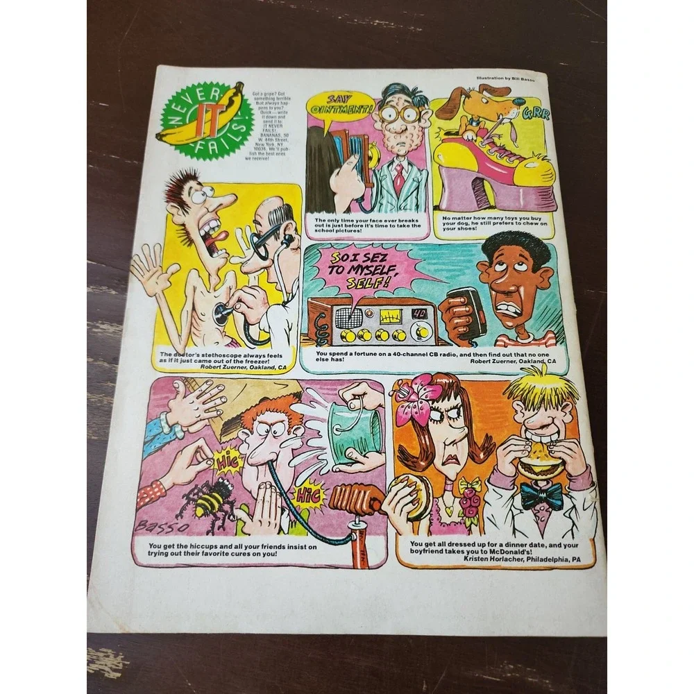 Bananas Magazine - Number 22 - Suzanne Somers, Andy Gibb, Mickey Mouse Good Cond